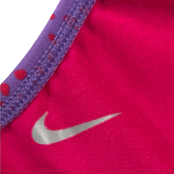 Pink and purple two piece nike swim suit - Picture 2 of 3